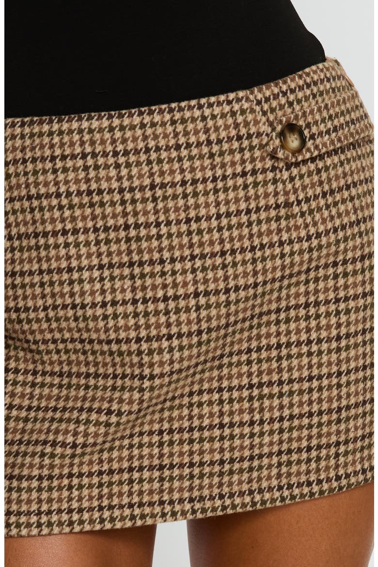 Meralyn Plaid Miniskirt, Alternate, color, MULTI
