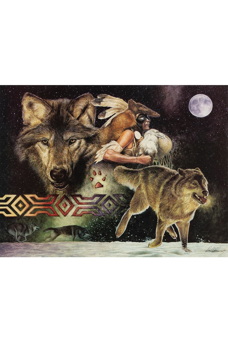 Arapaho Moon 500 piece Jigsaw Puzzle for Adults, Alternate, color, Multicolor