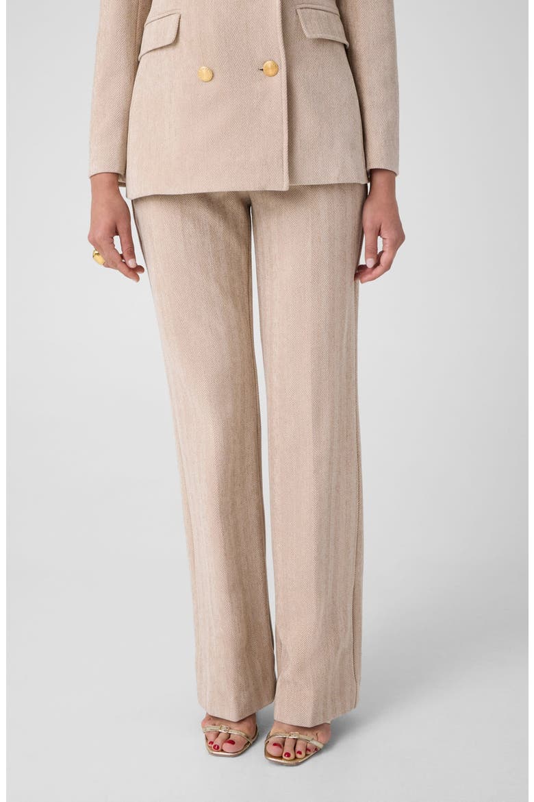 Lille Mid Rise Straight Leg Pants, Main, color, F7TW-LIGHT