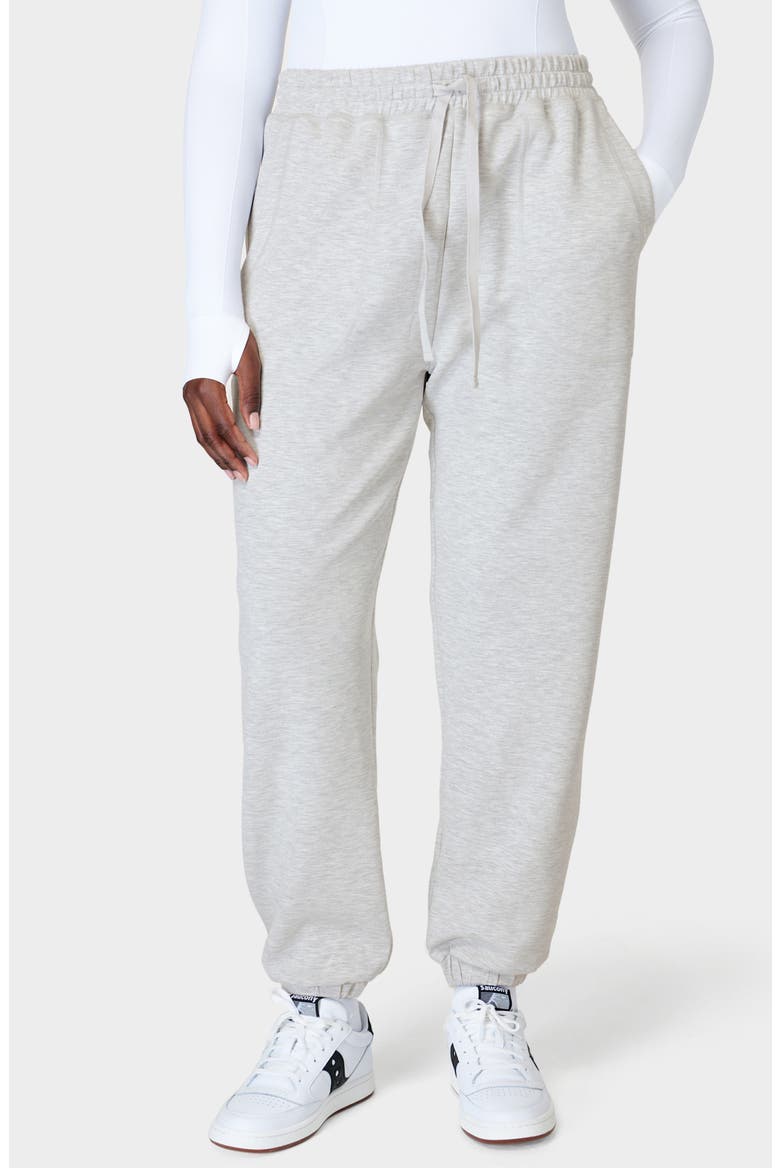 Sand Wash Drawstring Sweatpants, Main, color, ICE GREY M