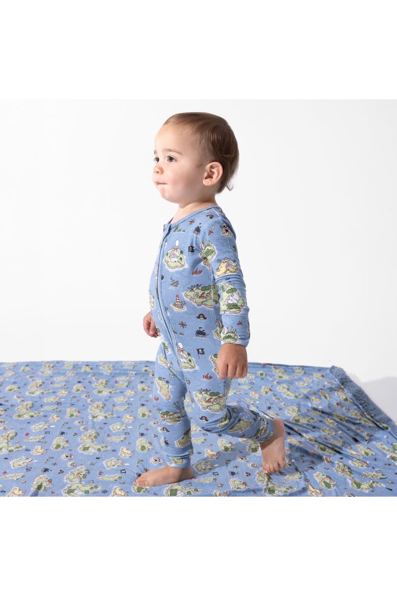 Baby Pirate Cove Convertible Footie, Alternate, color, Pirate Cove