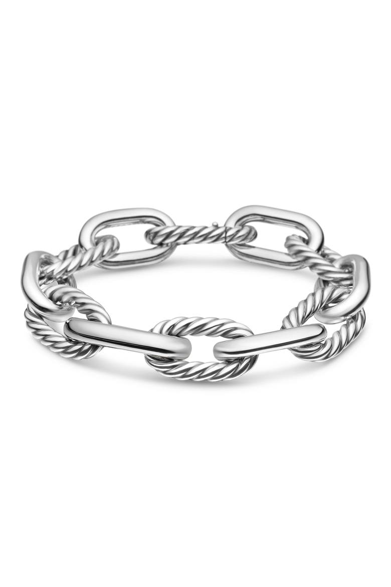 Madison® Sterling Silver Chain Bracelet, 13.5mm, Main, color, SILVER