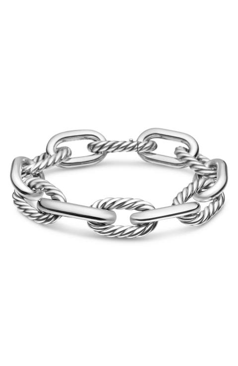 Madison® Sterling Silver Chain Bracelet, 13.5mm