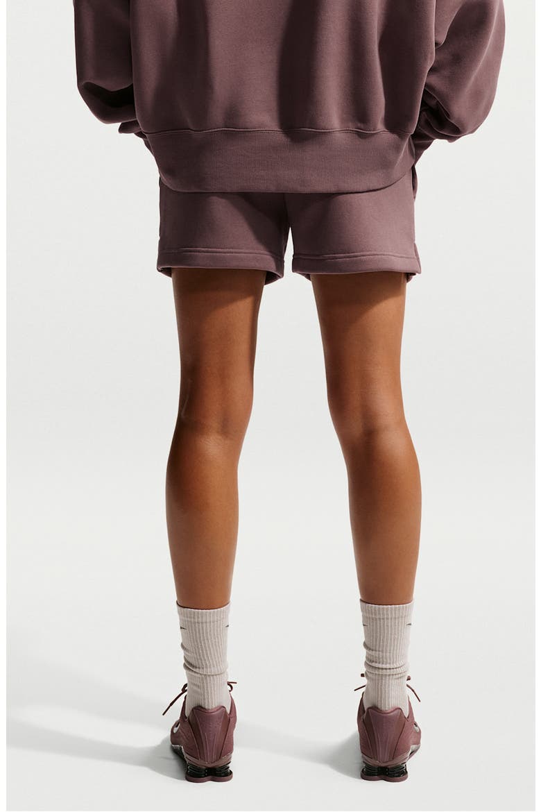 Sportswear Phoenix Fleece Mid-Rise 4-Inch Shorts, Alternate, color, 502 TATTOO/SAIL