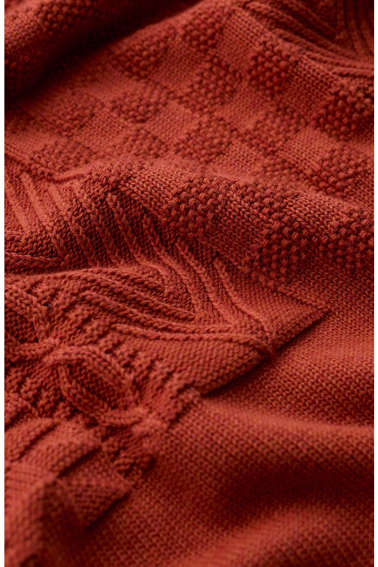 Applewood Organic Cotton Sweater, Alternate, color, CINNAMON