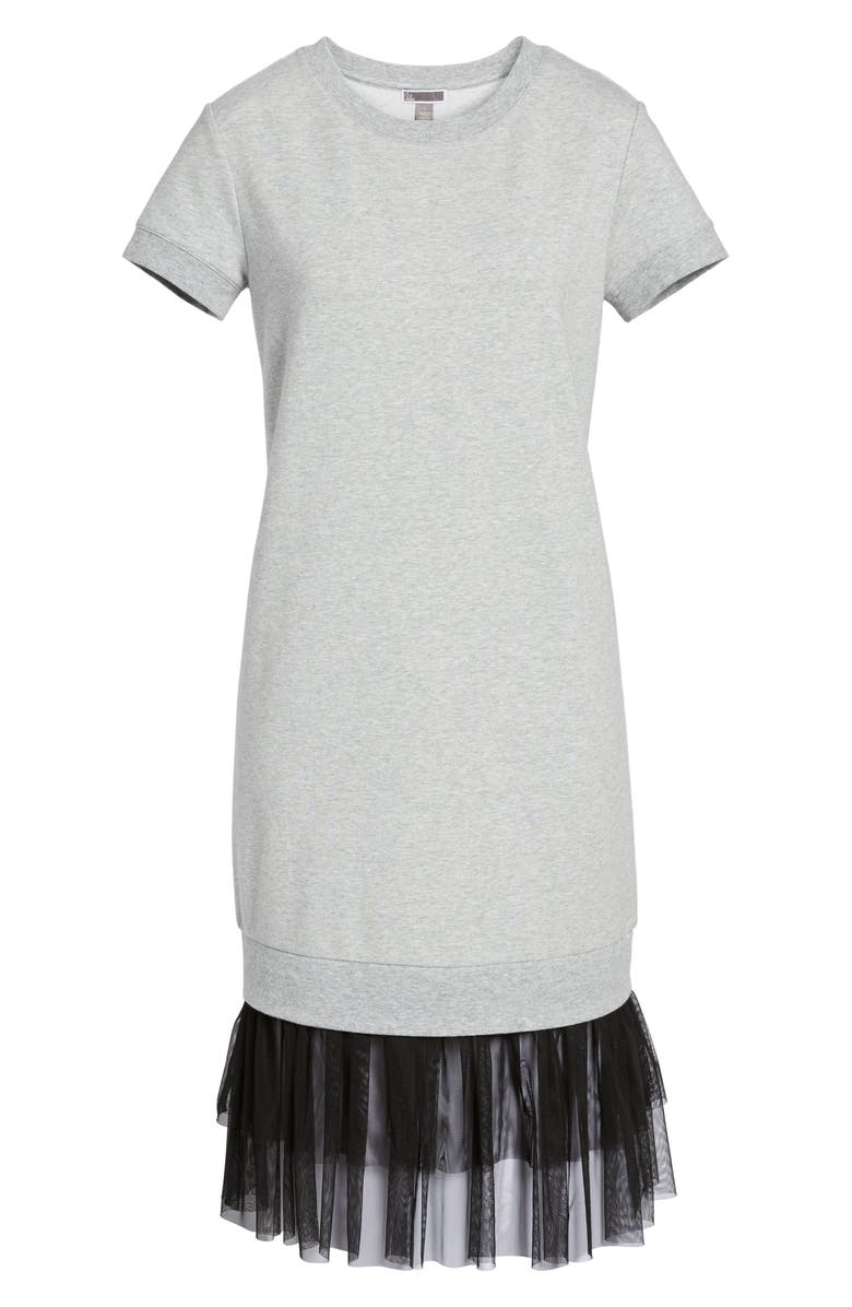 Chelsea28 Ruffle Hem Midi Dress, Alternate, color, 