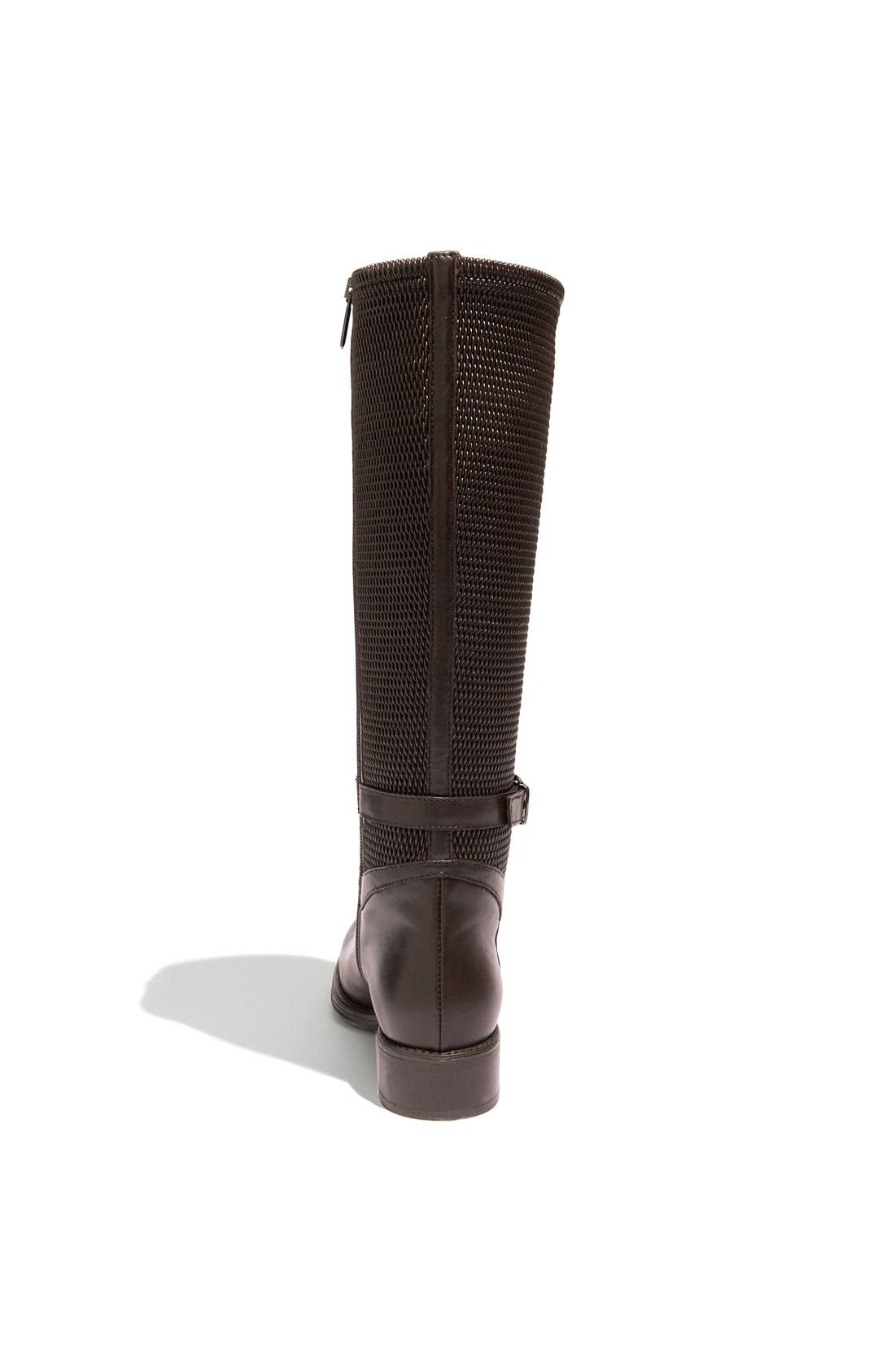 by Marvin K. 'Undy' Weatherproof Woven Shaft Boot, Alternate, color, ESPRESSO CALF