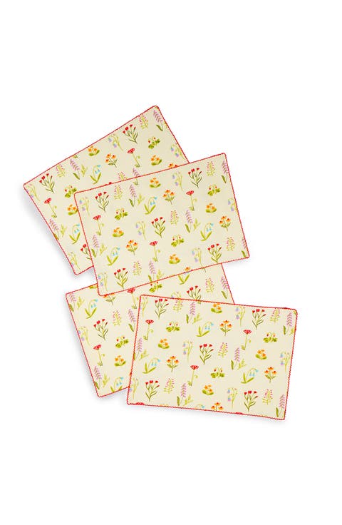Set of 4 Cotton Placemats
