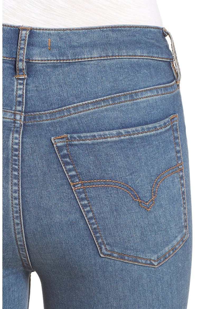 'Cyndi' High Rise Skinny Jeans, Alternate, color, LIGHT DENIM
