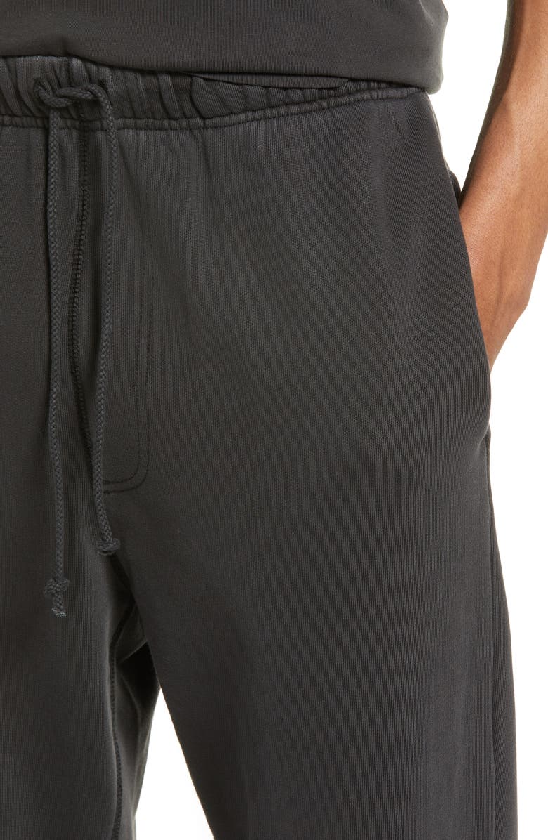 Elwood Core Organic Cotton Brushed Terry Sweatpants, Alternate, color, Vintage Black