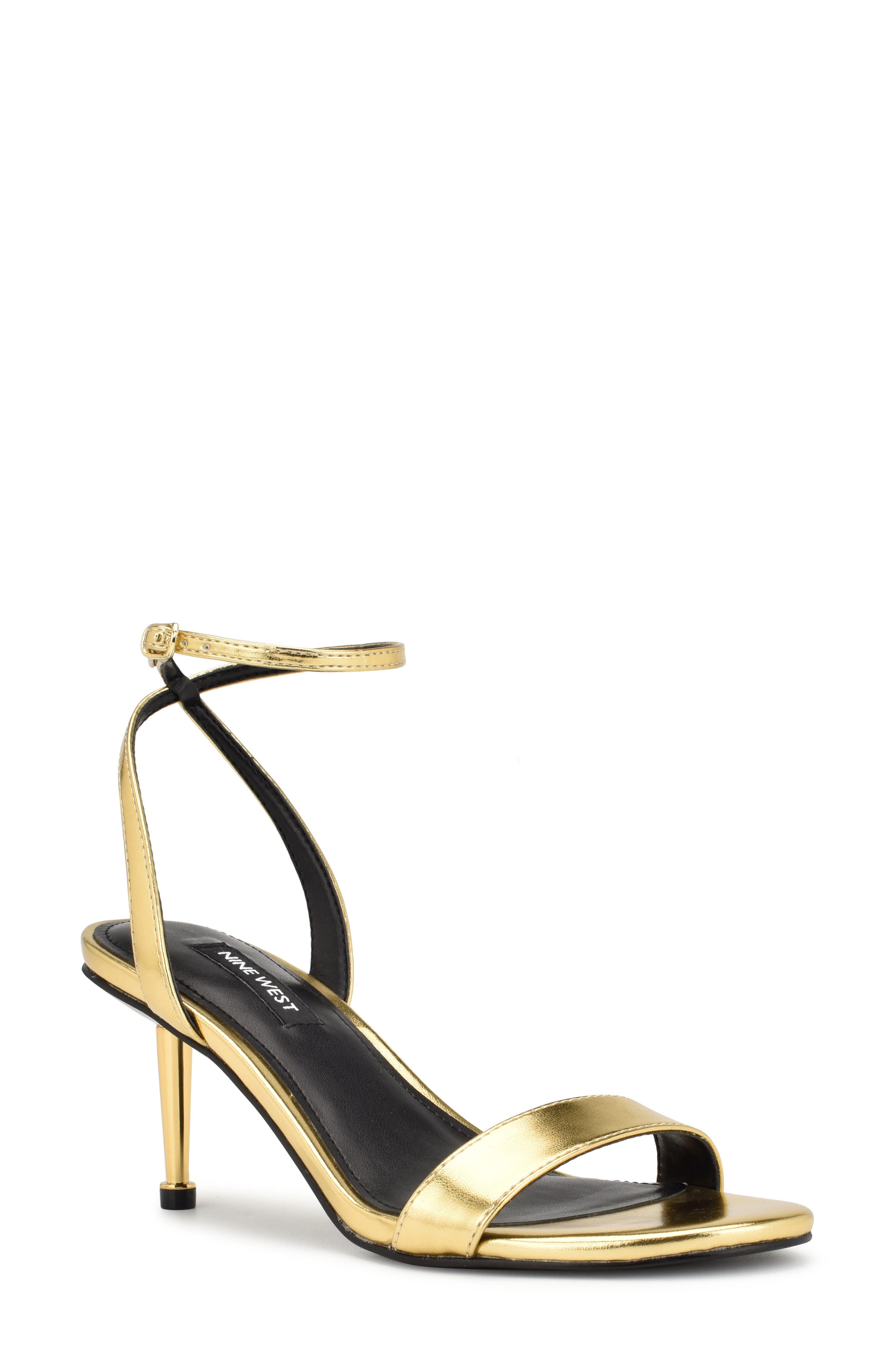 Nine West Anny Sandal, Main, color, Gold