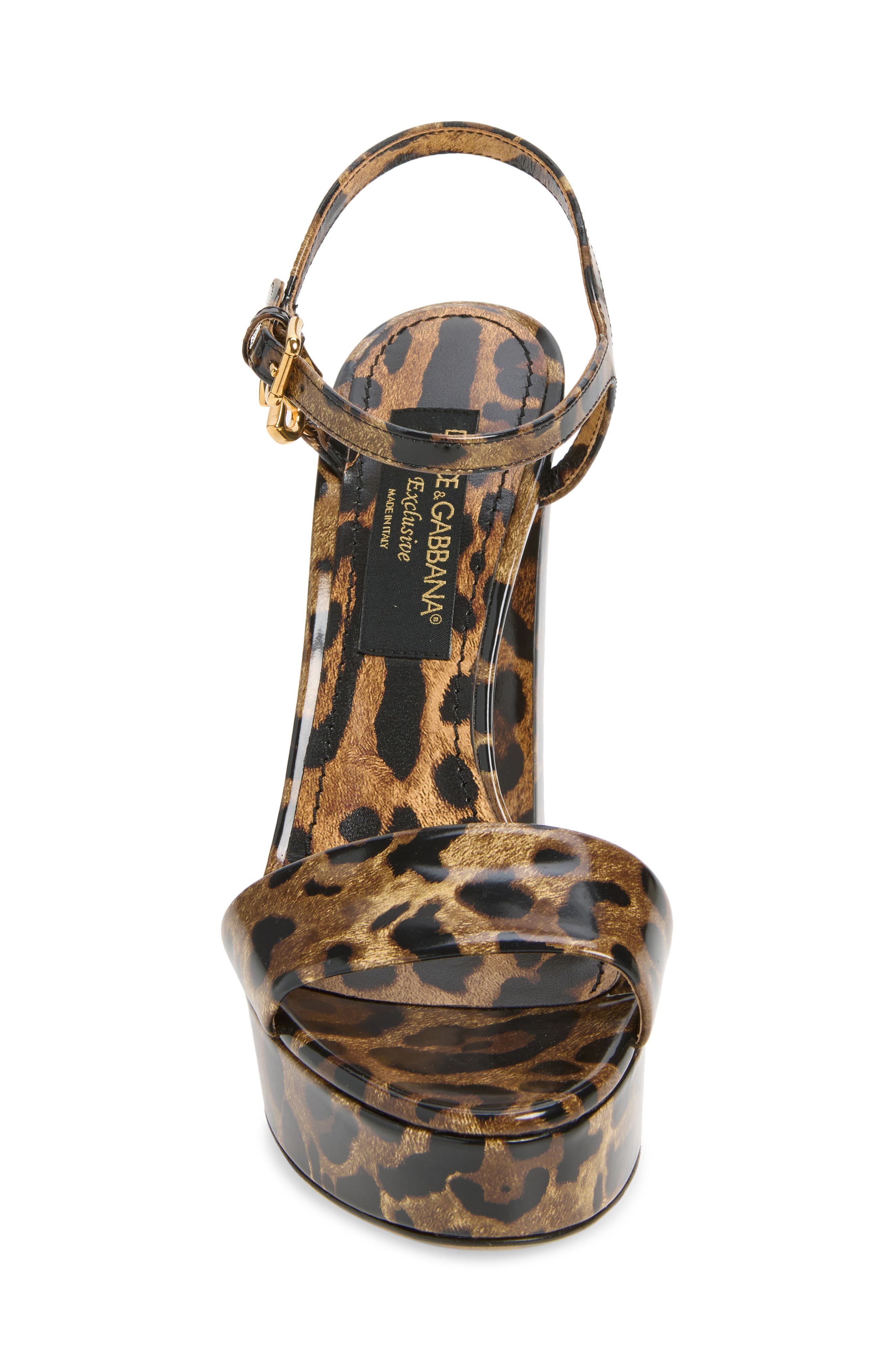 Keira Platform Sandal, Alternate, color, LEOPARD