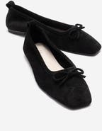 Forever & Always Shoes Sosa Leather Ballet Flats