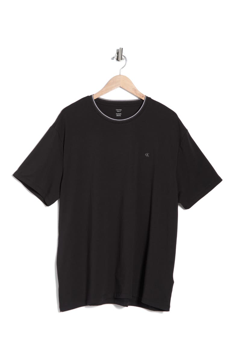 Tip Ringer T-Shirt, Main, color, BLACK
