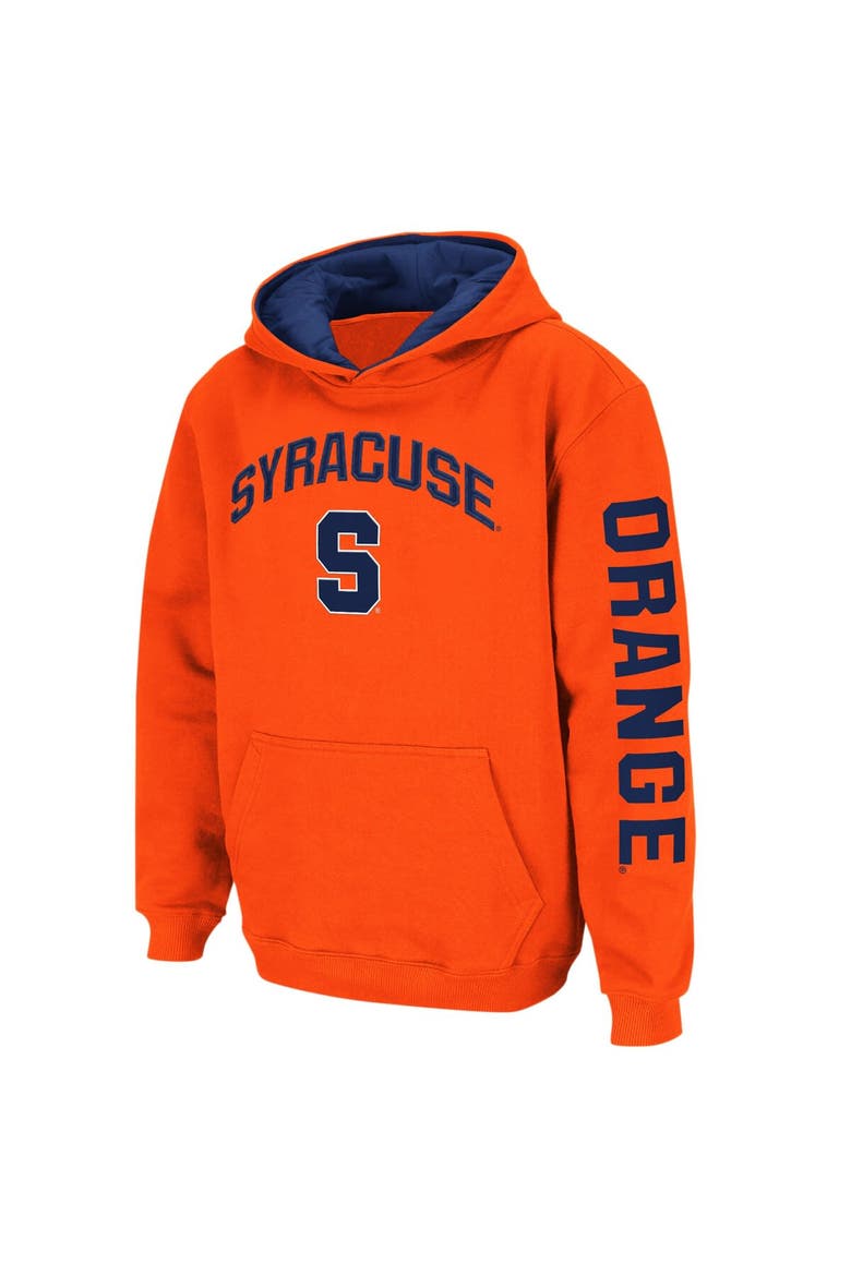 Youth Colosseum Orange Syracuse Orange 2-Hit Team Pullover Hoodie, Alternate, color, Orange