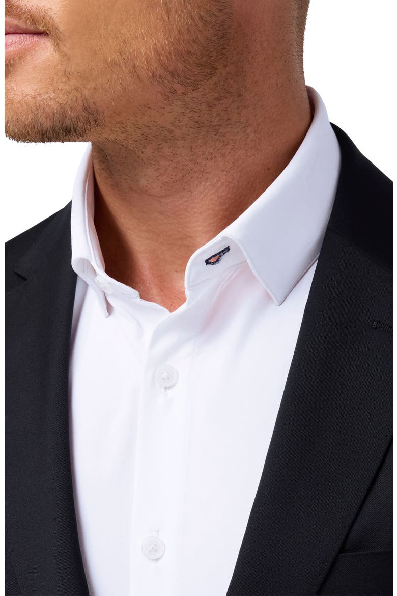 Lavelle Summerweight Black Wool Blazer, Alternate, color, BLACK