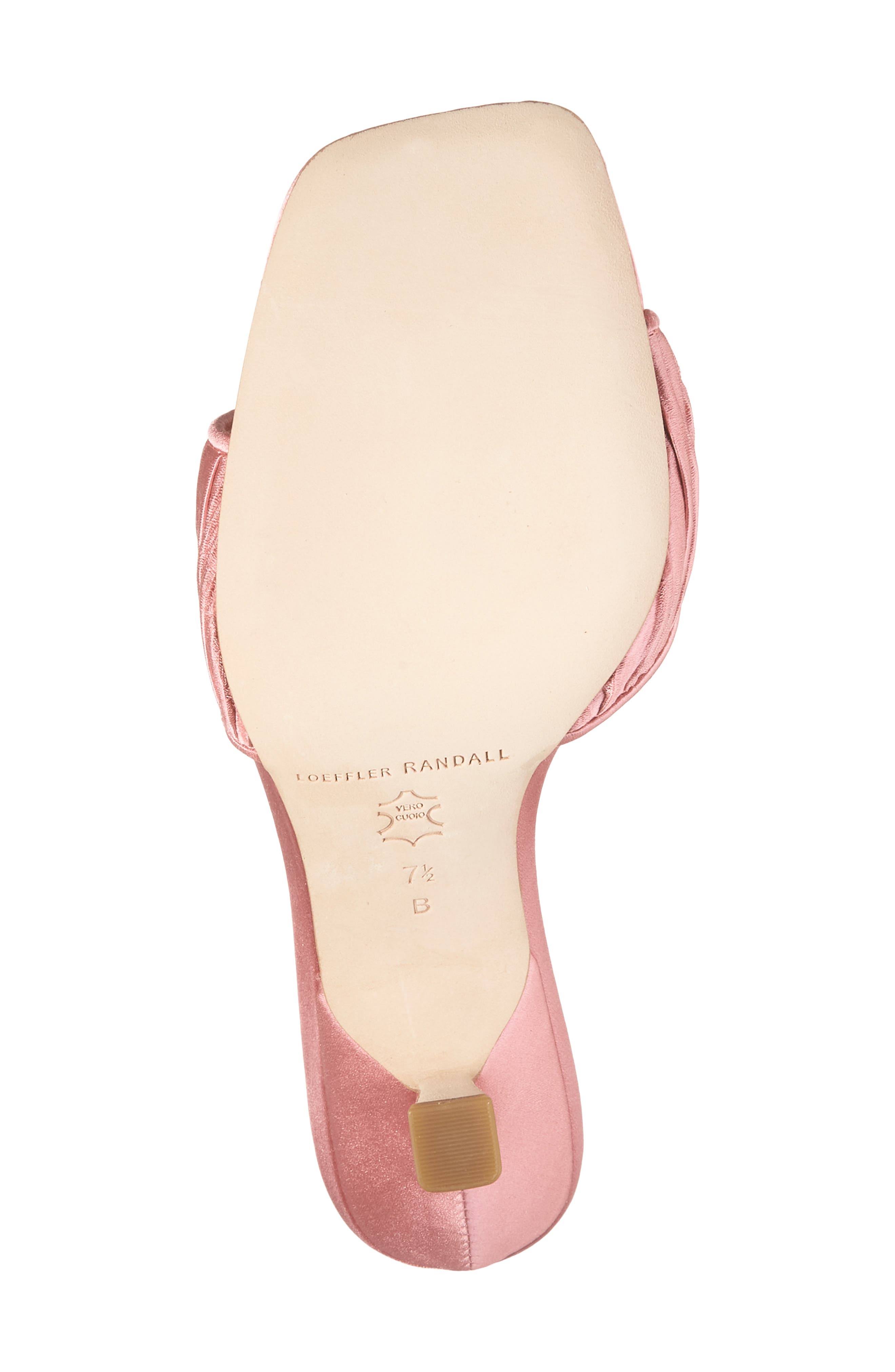 Loeffler Randall Naima Gathered Sandal, Alternate, color, Rose
