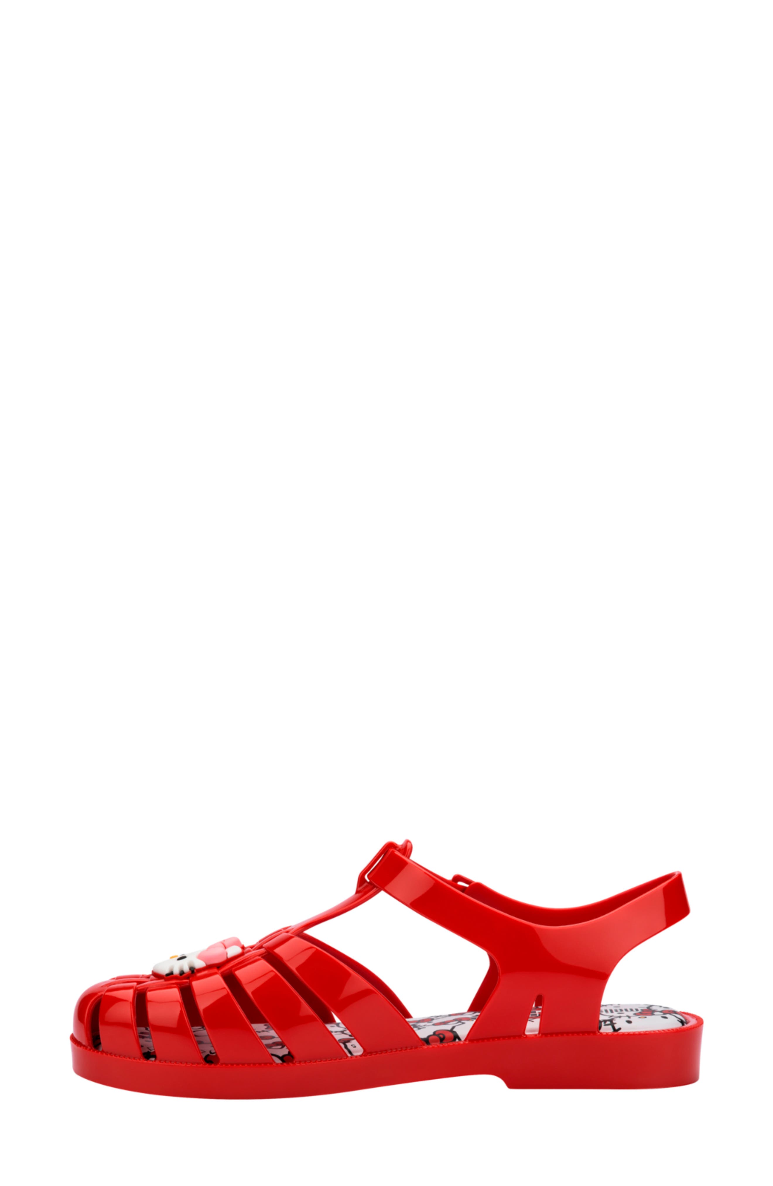 x Hello Kitty and Friends Fisherman Sandal, Alternate, color, RED