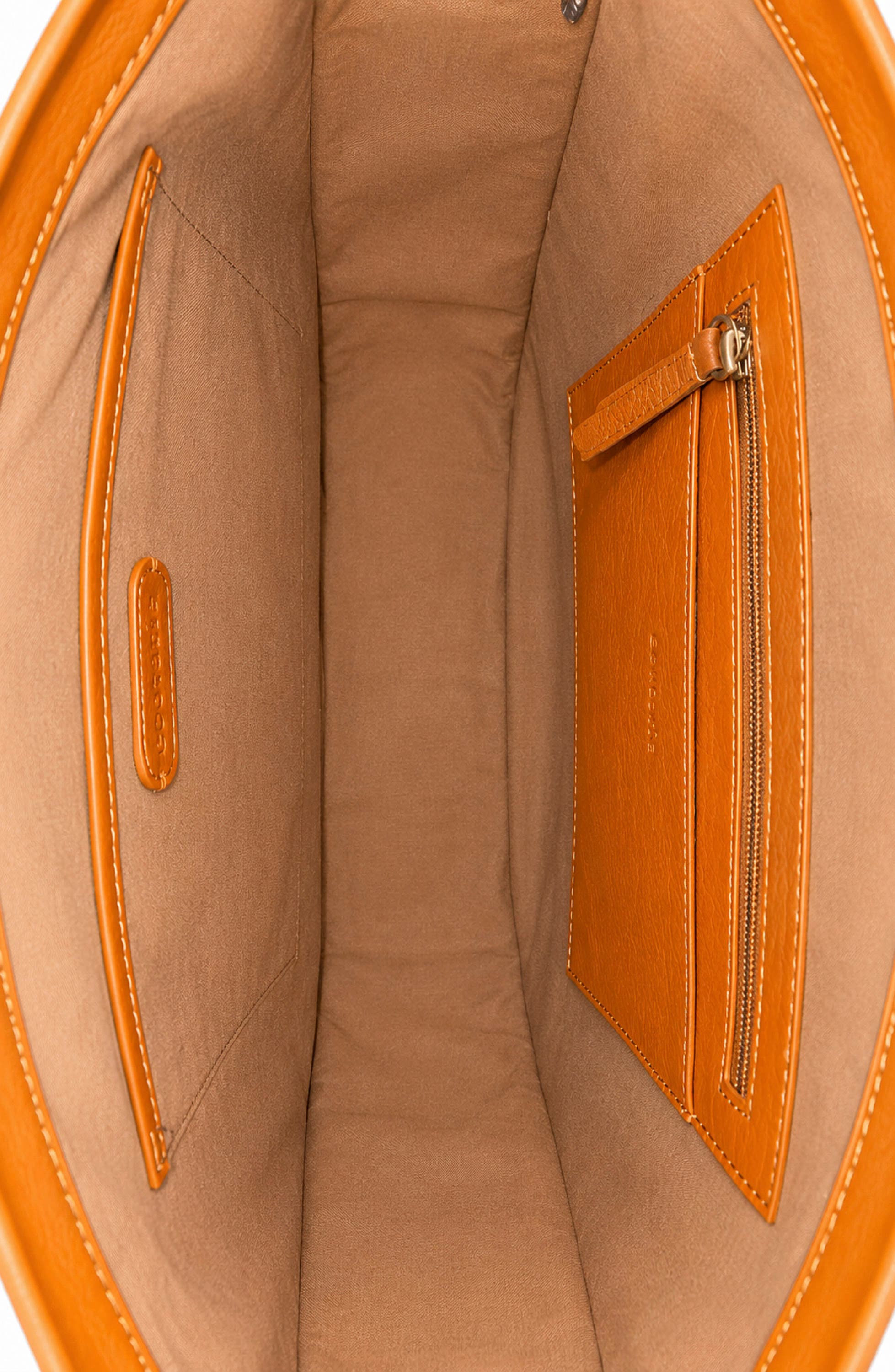 Sissy Leather Crossbody Bag, Alternate, color, CARAMEL