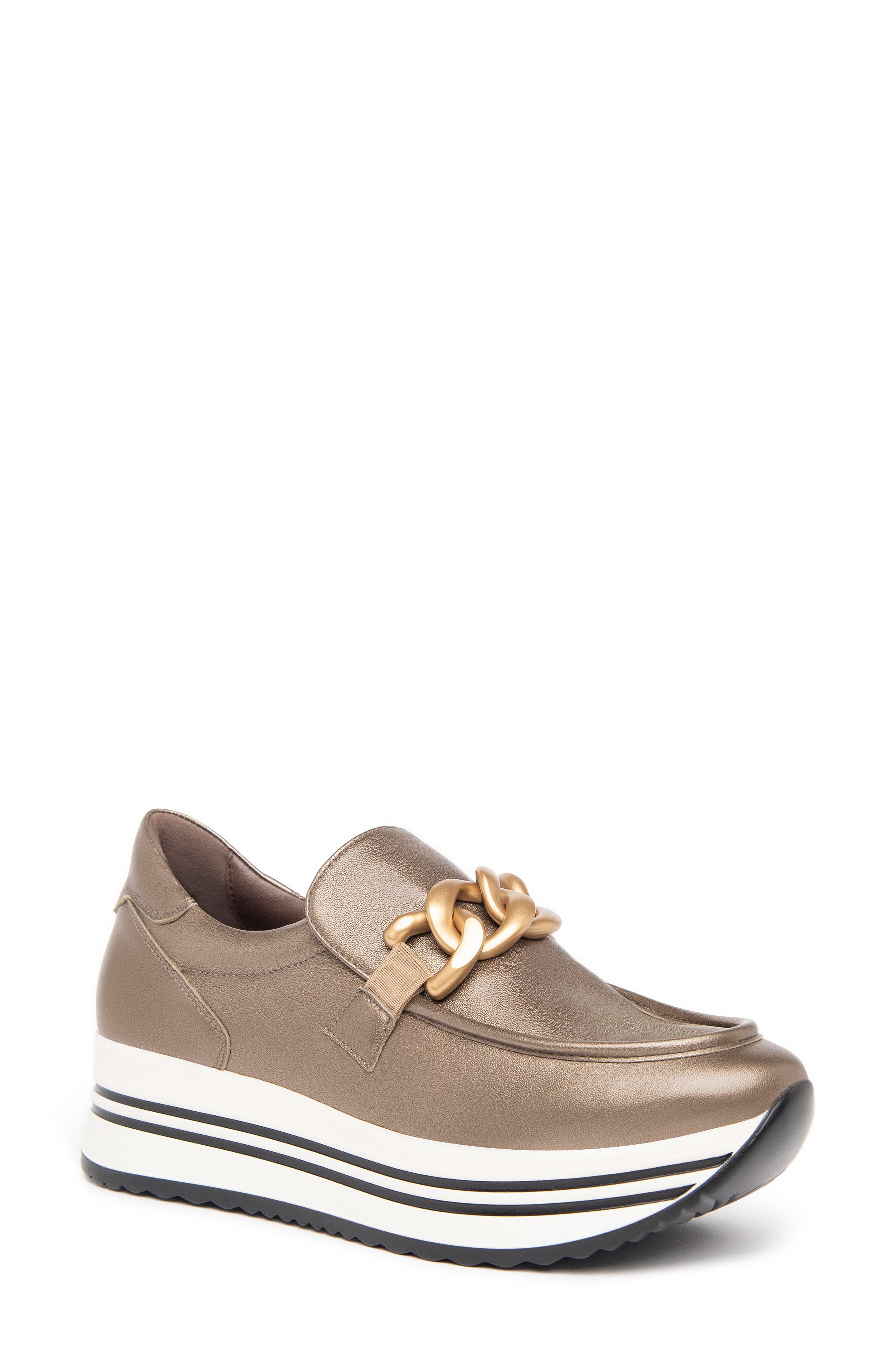 NeroGiardini Platform Loafer, Main, color, 