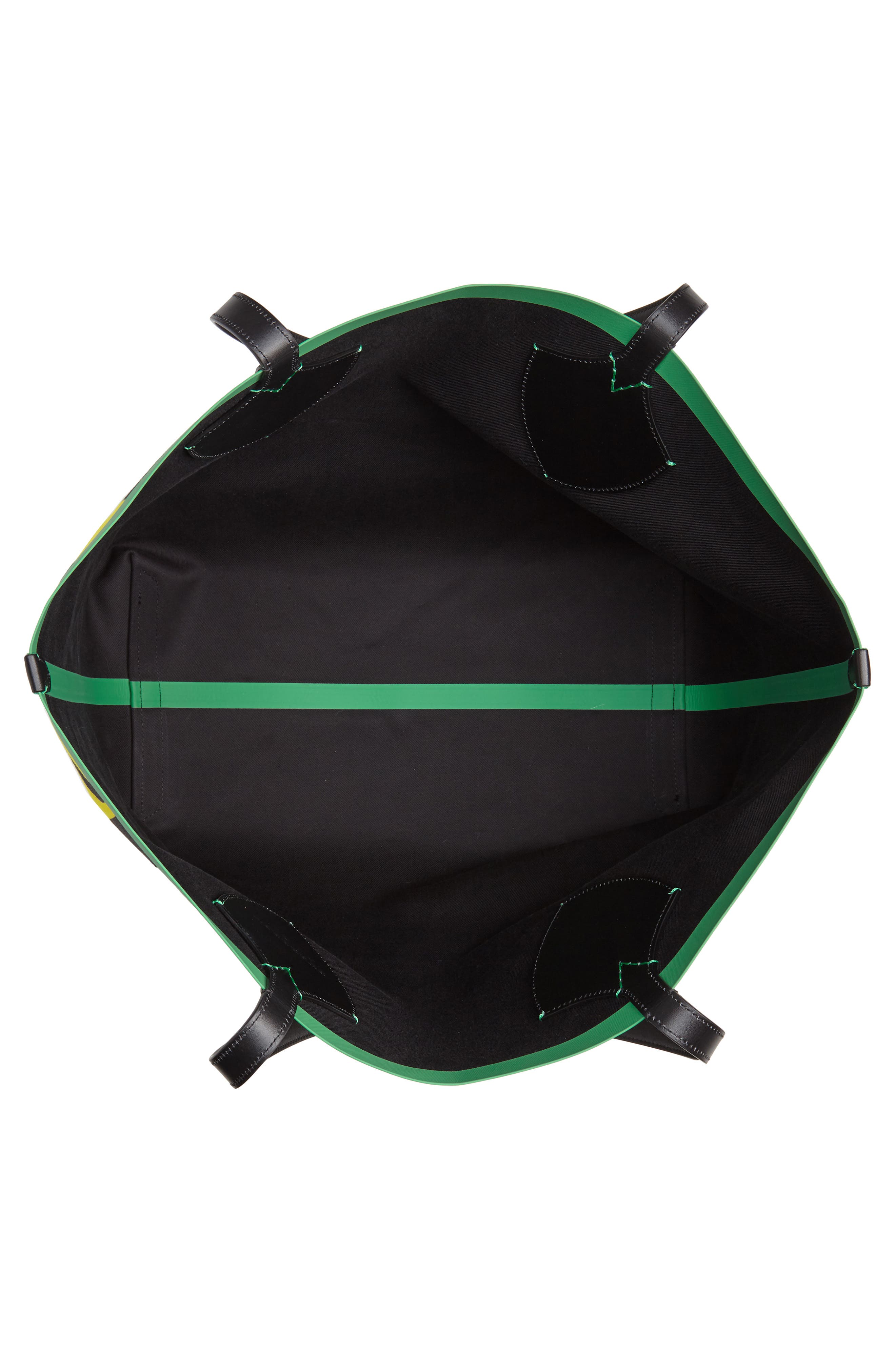 Burberry Giant Graffiti Print Reversible Tote, Alternate, color, 