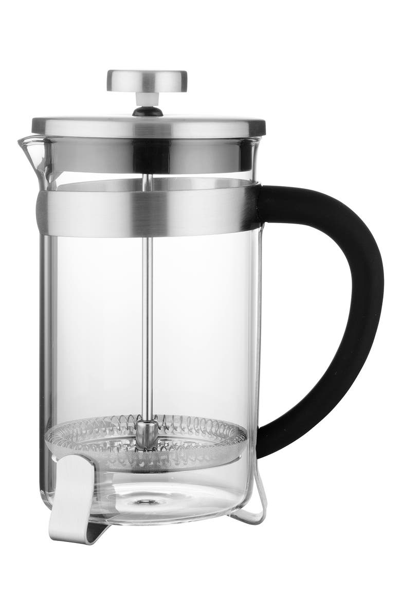 BergHOFF INTERNATIONAL Essential Coffee/Tea Plunger, Main, color, Silver