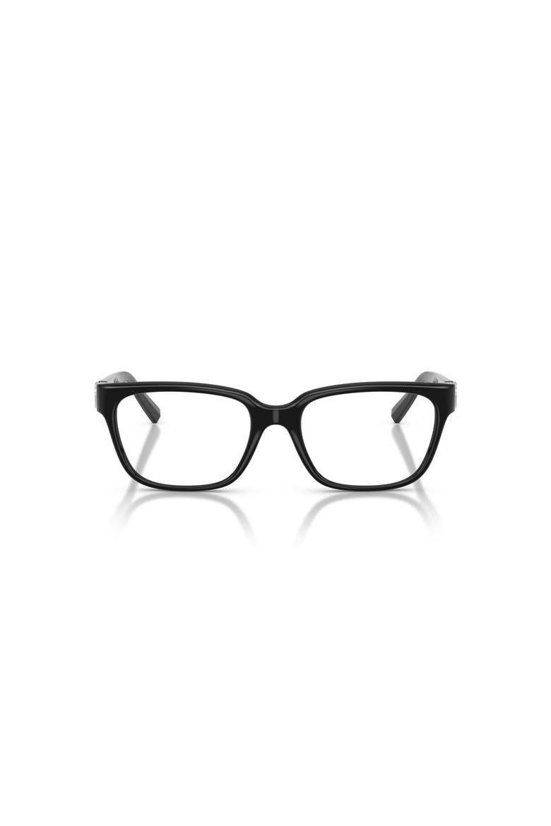 52mm Rectangle optical glasses, Alternate, color, Black
