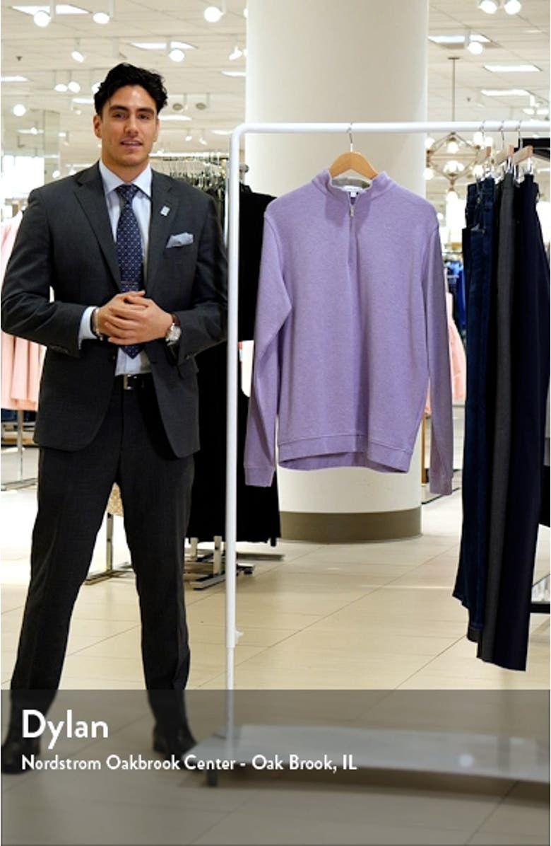 Crown Comfort Piqué Quarter Zip Pullover, sales video thumbnail