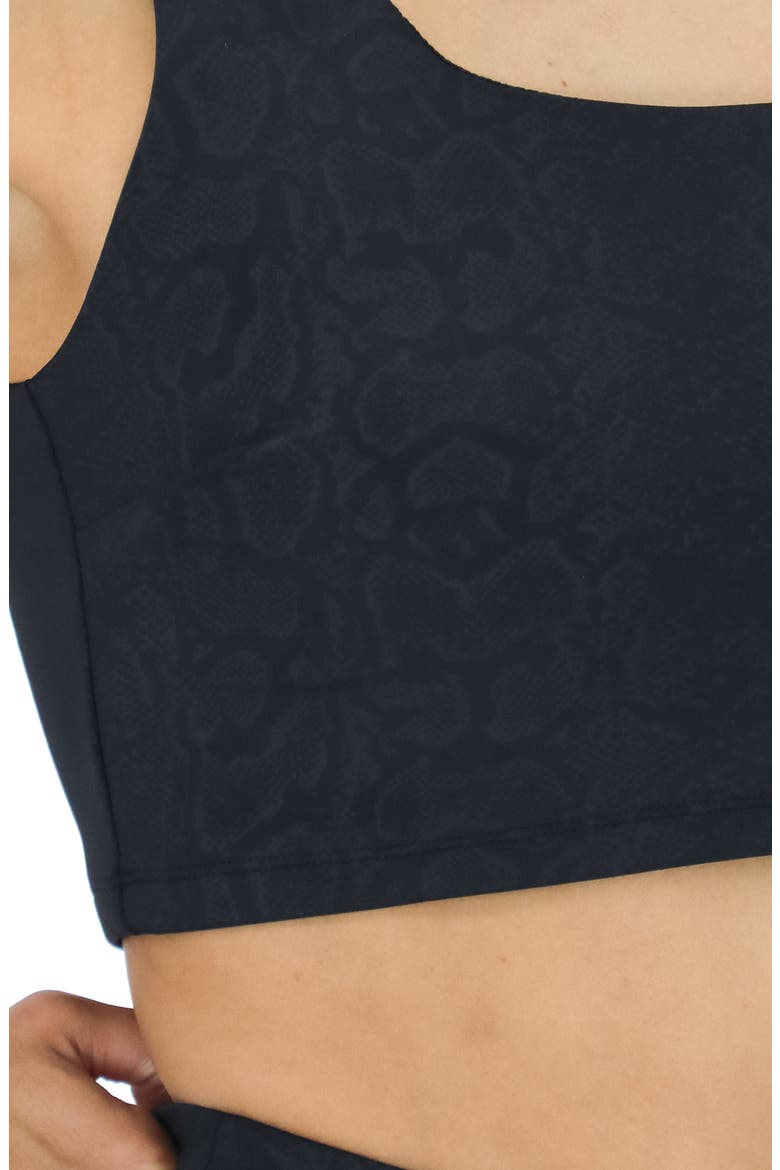 Square Neck Crop Top, Alternate, color, BLACK