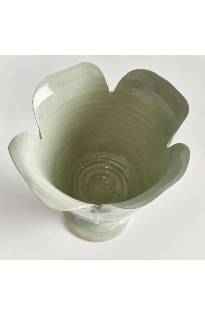 Napa Home & Garden Petalo Vase, Alternate, color, Green