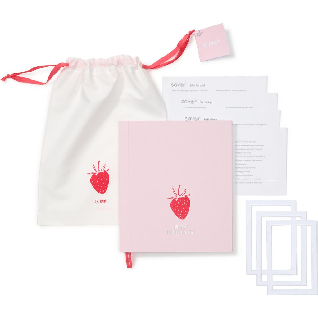 Savor Baby Memory Book in Pink  product