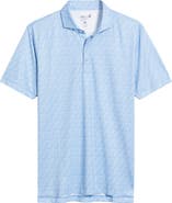 johnnie-O Kiwi Print PREP-FORMANCE Golf Polo