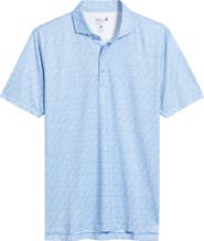johnnie-O Kiwi Print PREP-FORMANCE Golf Polo