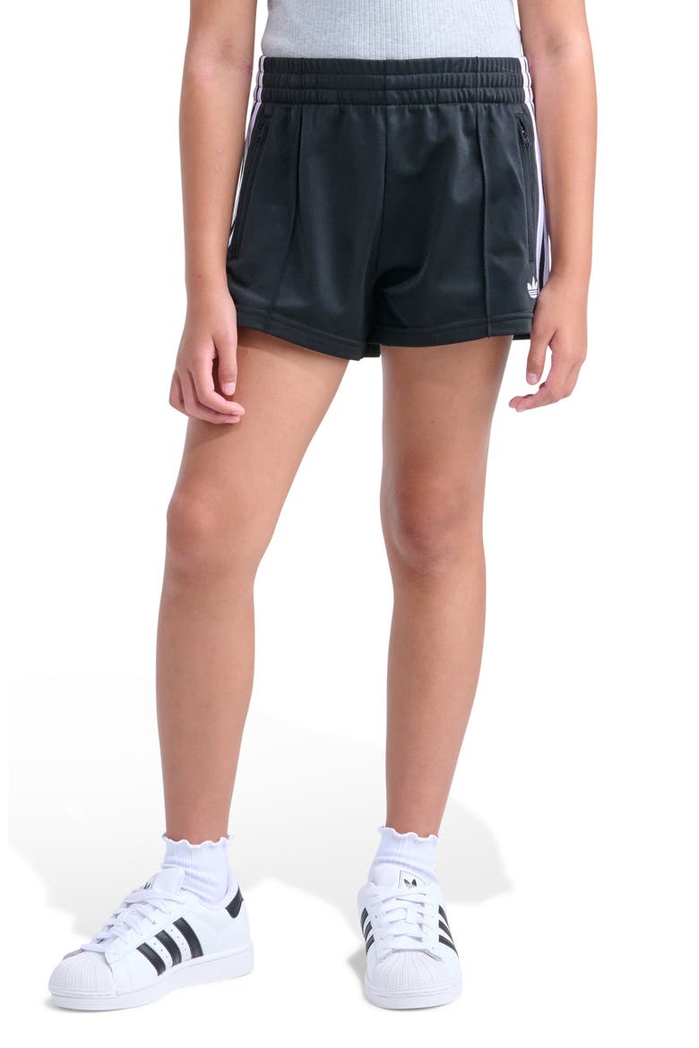 Kids' Firebird Recycled Polyester Shorts, Main, color, BLACK