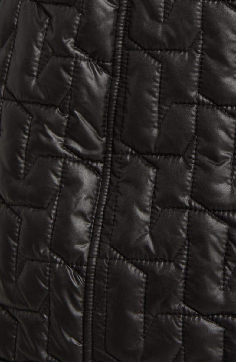 Via Spiga Quilted Hooded Coat, Alternate, color, 