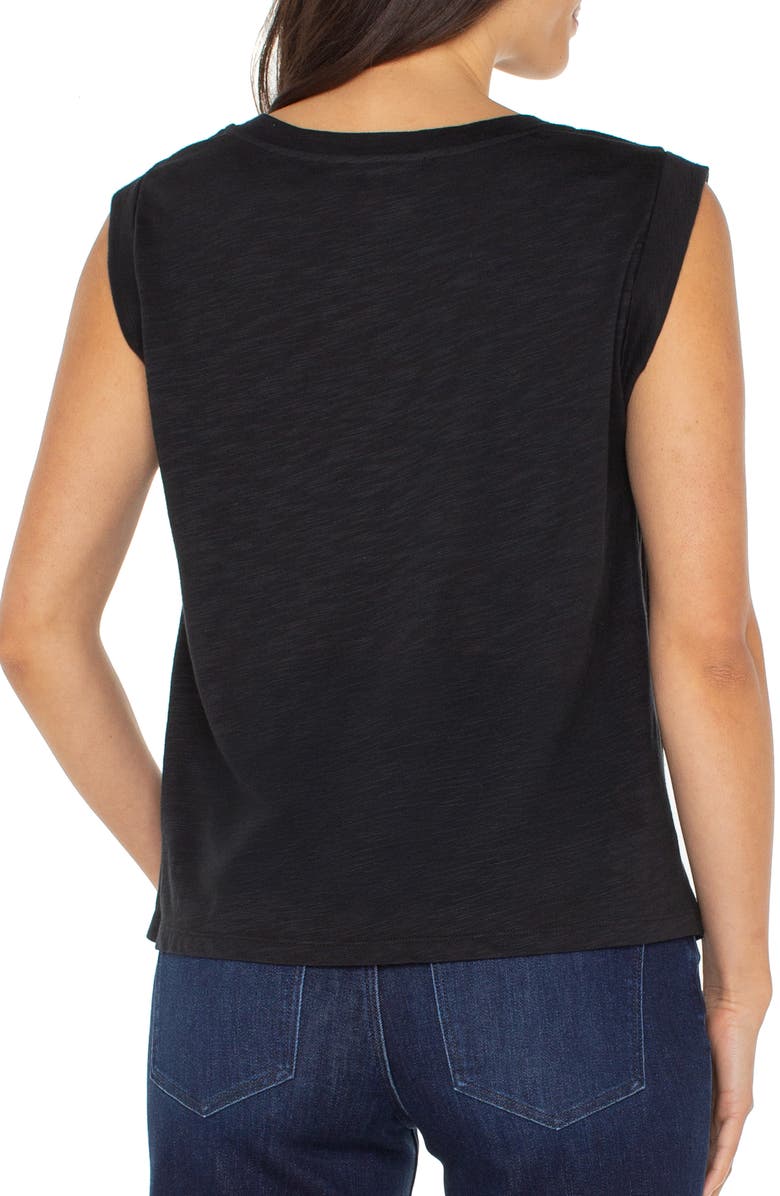 Liverpool Los Angeles Sleeveless Satin Top, Alternate, color,