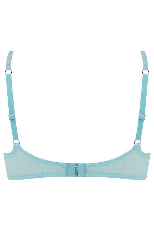 Scarlett Gasque Scarlett Wired Bra In Blue