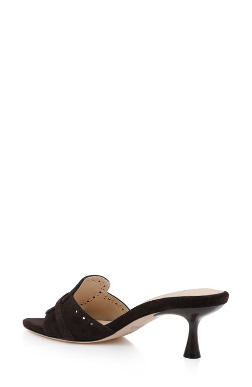 L'agence Lina Slide Sandal In Brown