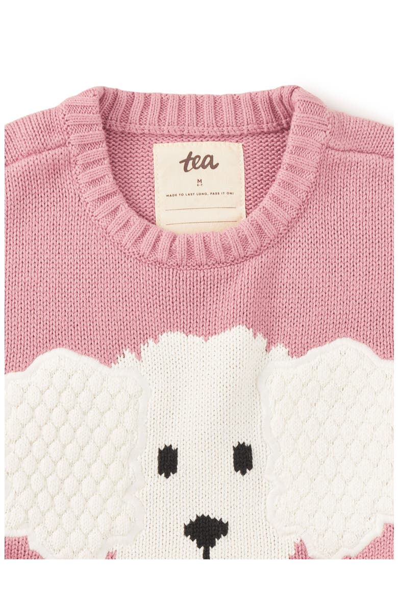 Fluffy Puppy Sweater, Alternate, color, Hydrangea