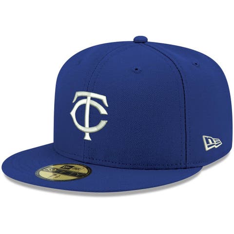 Men's New Era Royal Minnesota Twins White Logo 59FIFTY Fitted Hat