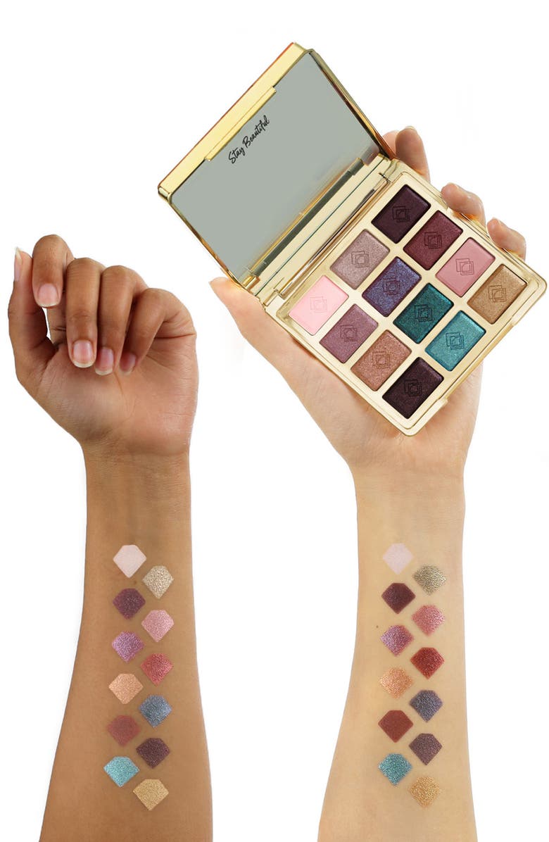 MIRENESSE 20th Anniversary Solid Gold Eyeshadow Palette, Alternate, color,