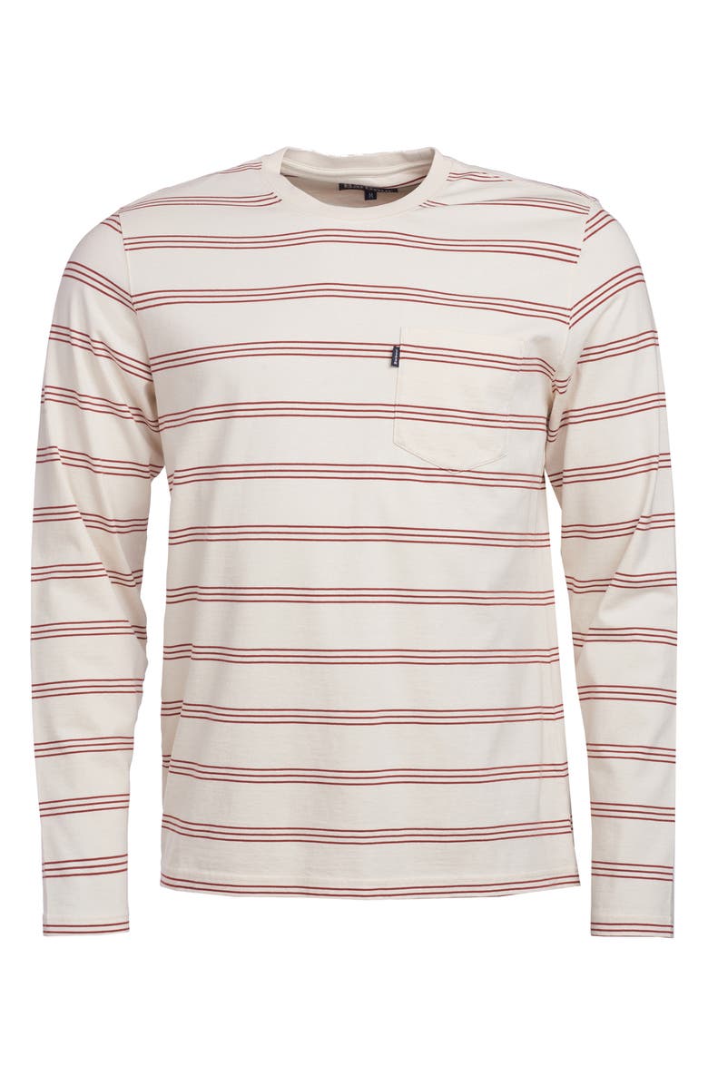 Barbour Manta Long Sleeve Pocket Piqué T-Shirt, Alternate, color,