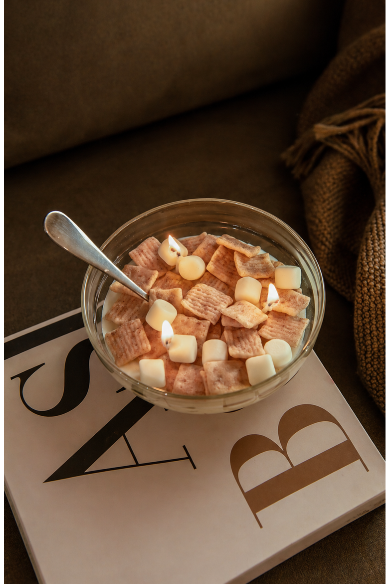 Cinnamon Toast Crunch Cereal Candle, Alternate, color, Cinnamon Cereal