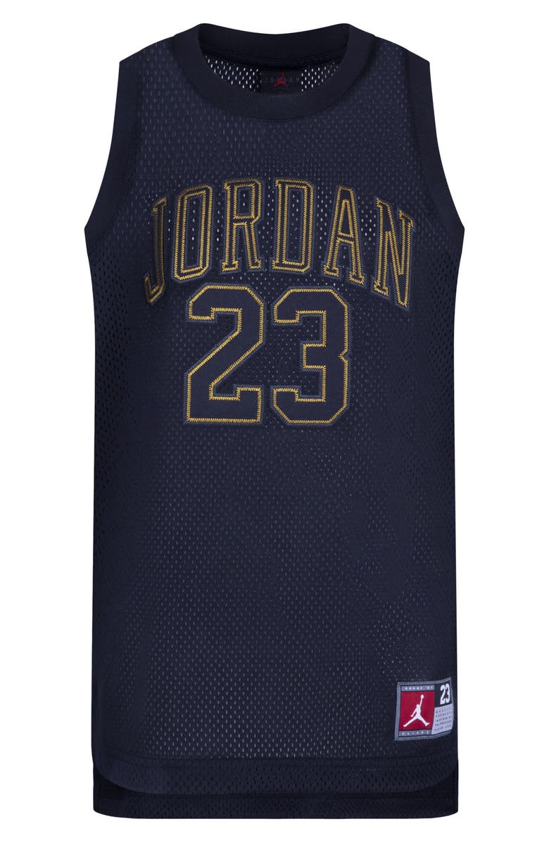 Jordan Kids' Jordan 23 Mesh Basketball Tank, Main, color, 