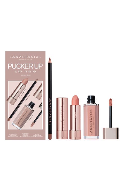 Pucker Up Lip Trio $47 Value