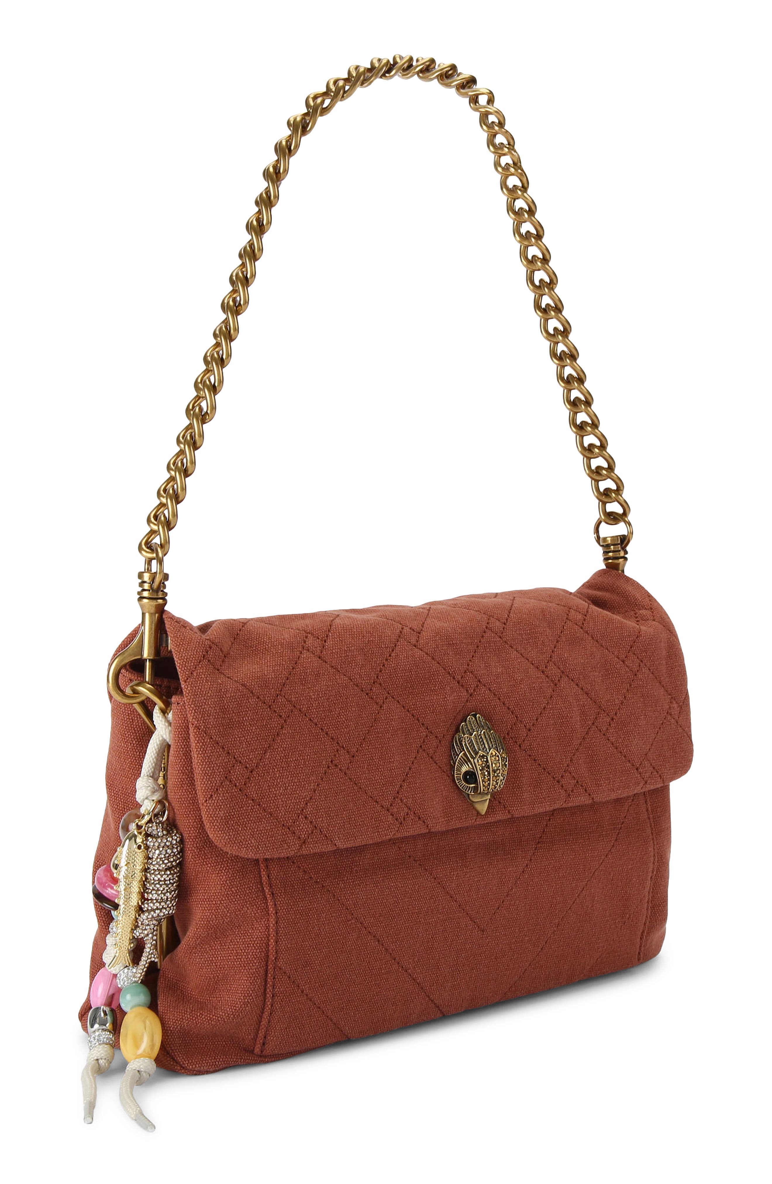 Celia Shoulder Bag, Alternate, color, RUST