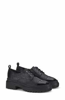 AGL Mary Quilted Leather Derby