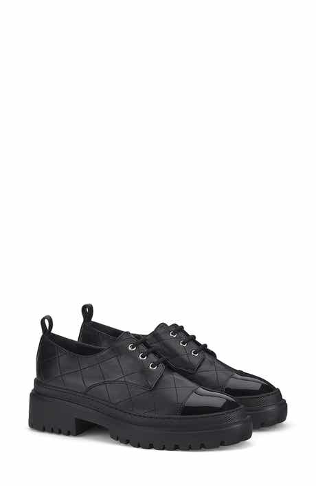 AGL Mary Quilted Leather Derby