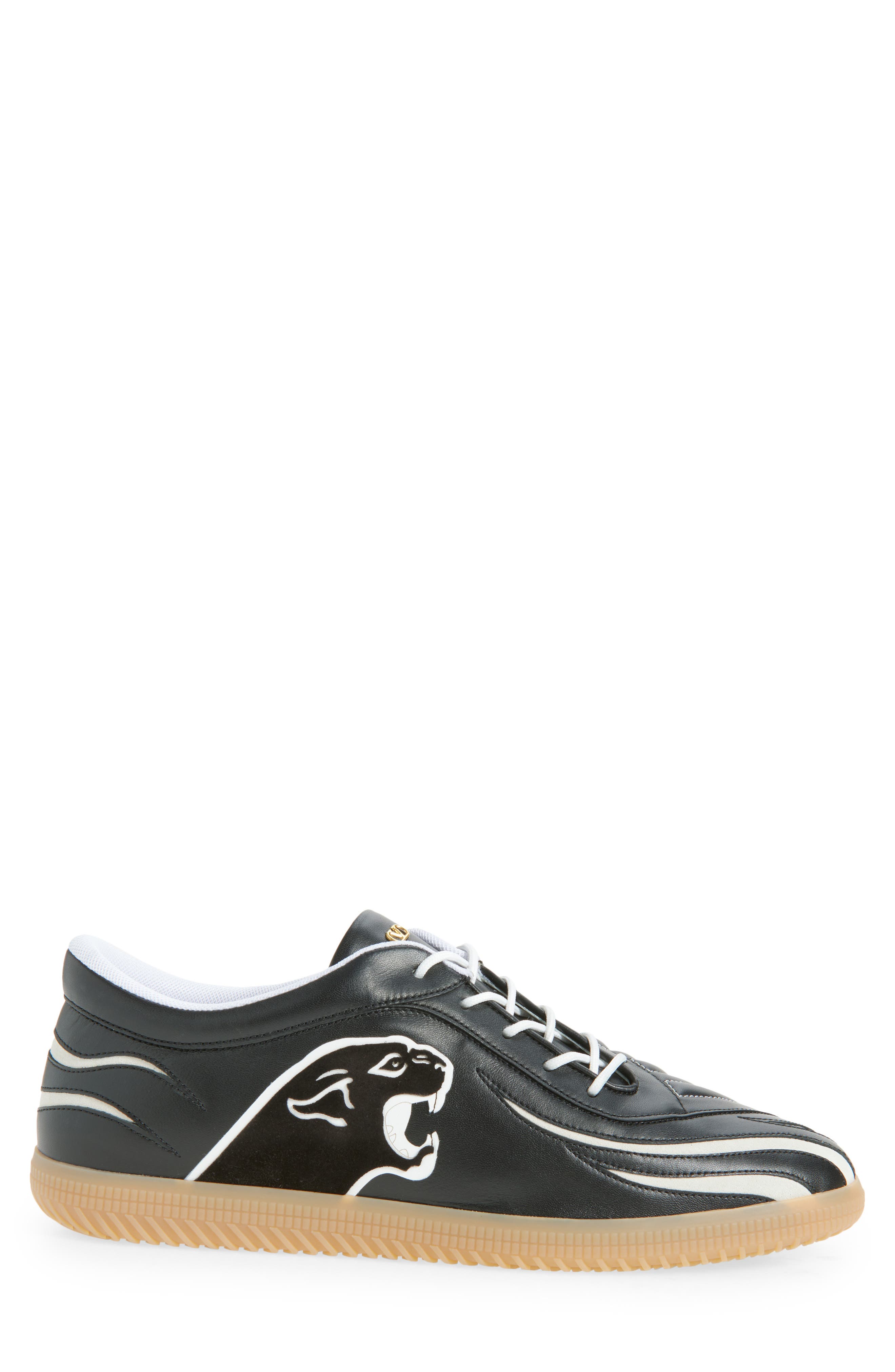 Valentino Garavani Kicky Low Top Sneaker, Alternate, color, Black/ White