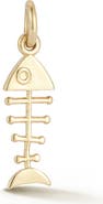 Ember Fine Jewelry 14K Gold Fishbone Charm
